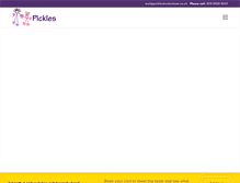Tablet Screenshot of picklesfun.com